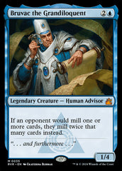 Bruvac, o Grandiloquente / Bruvac the Grandiloquent - Magic: The Gathering - MoxLand