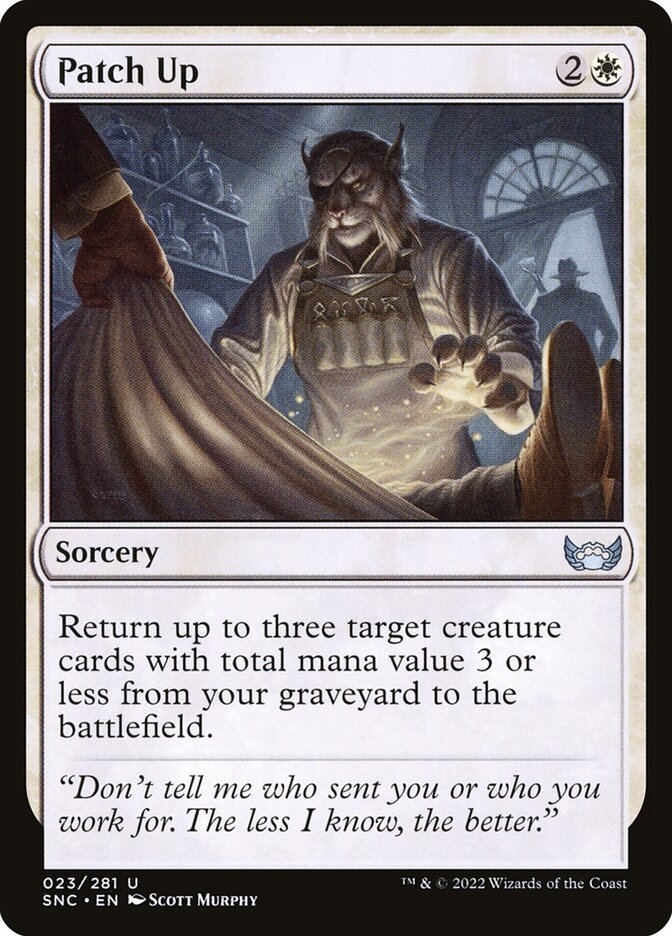 Ajeitar / Patch Up - Magic: The Gathering - MoxLand