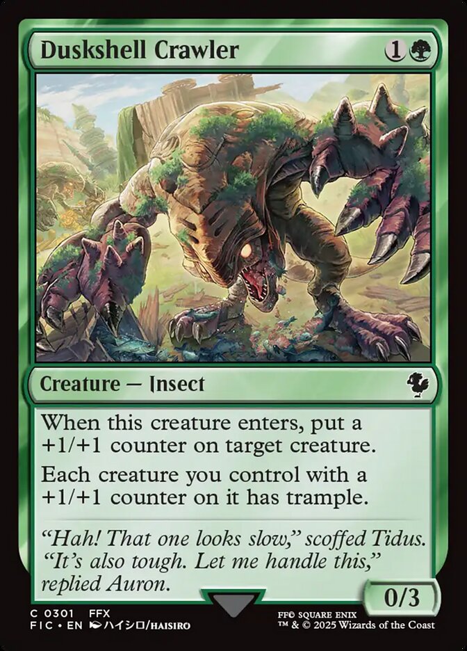 Rastejante Carapúsculo / Duskshell Crawler - Magic: The Gathering - MoxLand