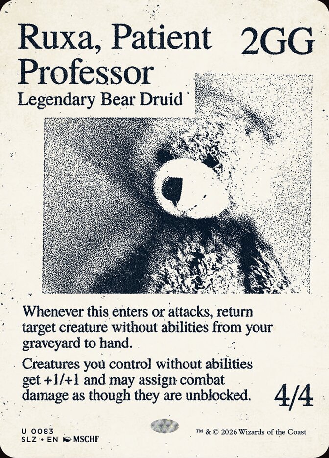 Ruxa, Professor Paciente / Ruxa, Patient Professor - Magic: The Gathering - MoxLand