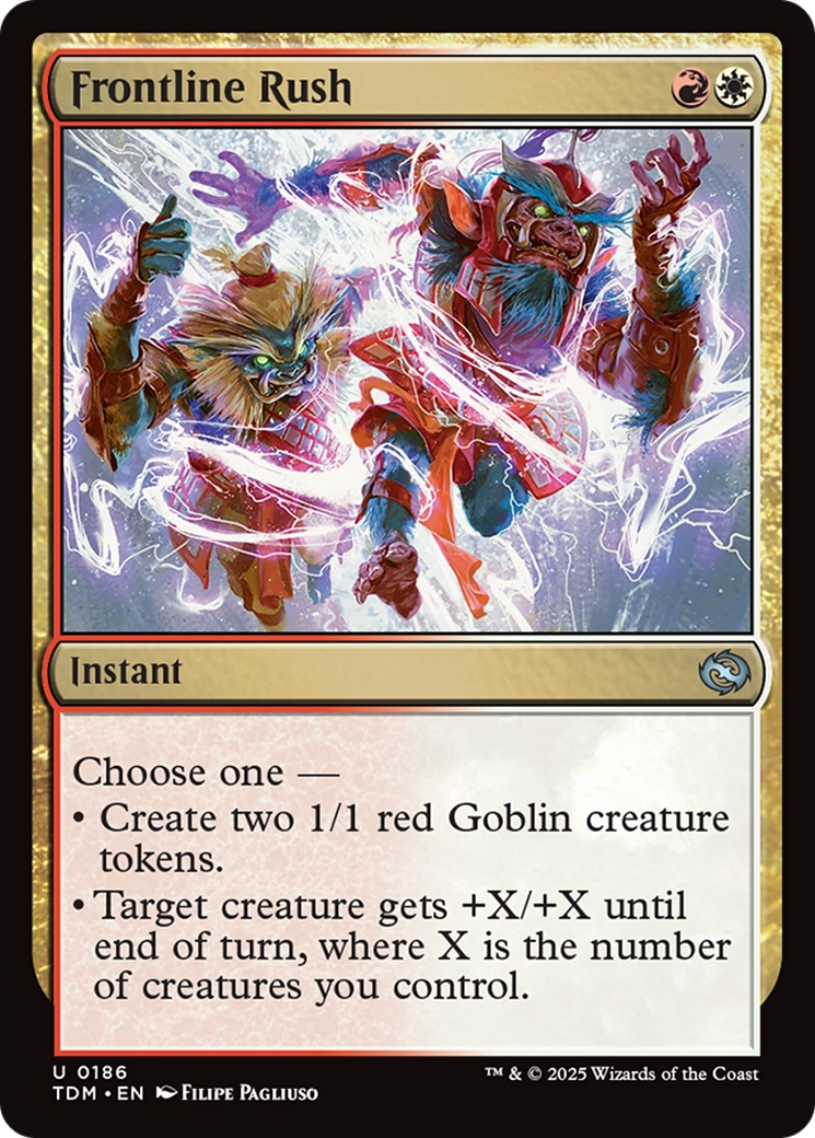 Frenesi na Linha de Frente / Frontline Rush - Magic: The Gathering - MoxLand