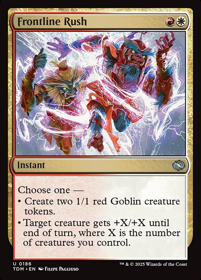 Frenesi na Linha de Frente / Frontline Rush - Magic: The Gathering - MoxLand