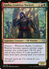 Radha, Senhora da Guerra da Coalizão / Radha, Coalition Warlord - Magic: The Gathering - MoxLand