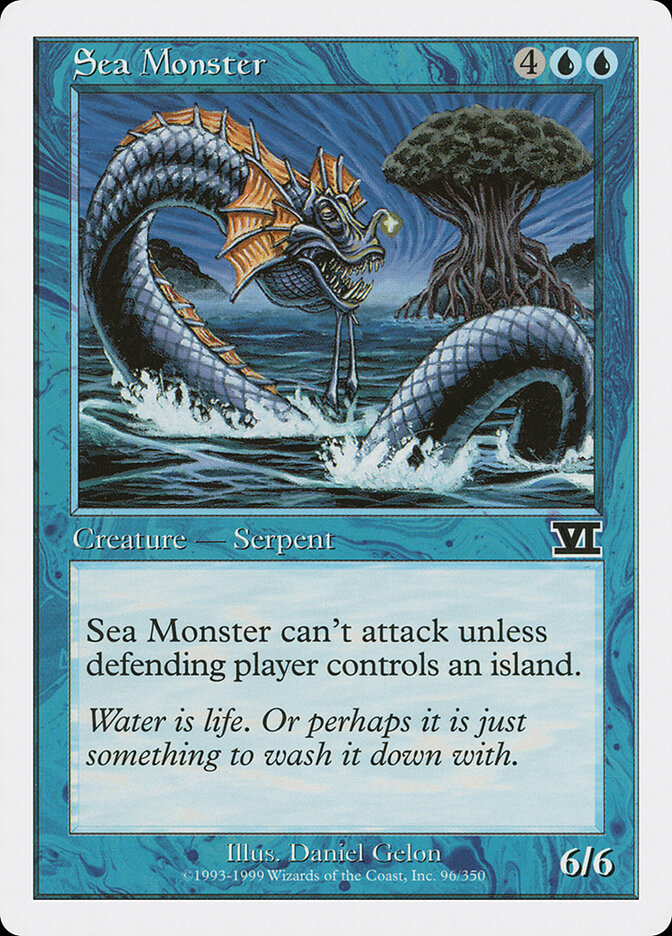 Monstro Marinho / Sea Monster - Magic: The Gathering - MoxLand