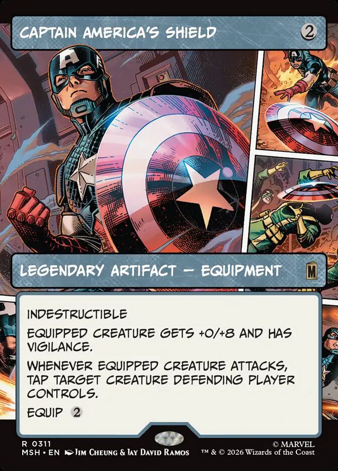 Captain America's Shield - Magic: The Gathering - MoxLand