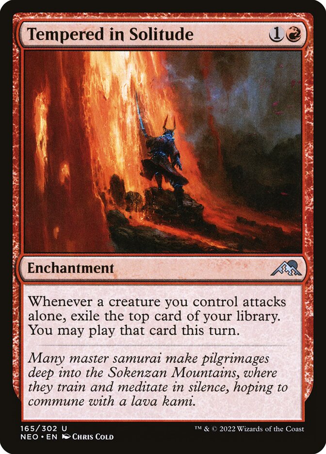Temperada pela Solidão / Tempered in Solitude - Magic: The Gathering - MoxLand