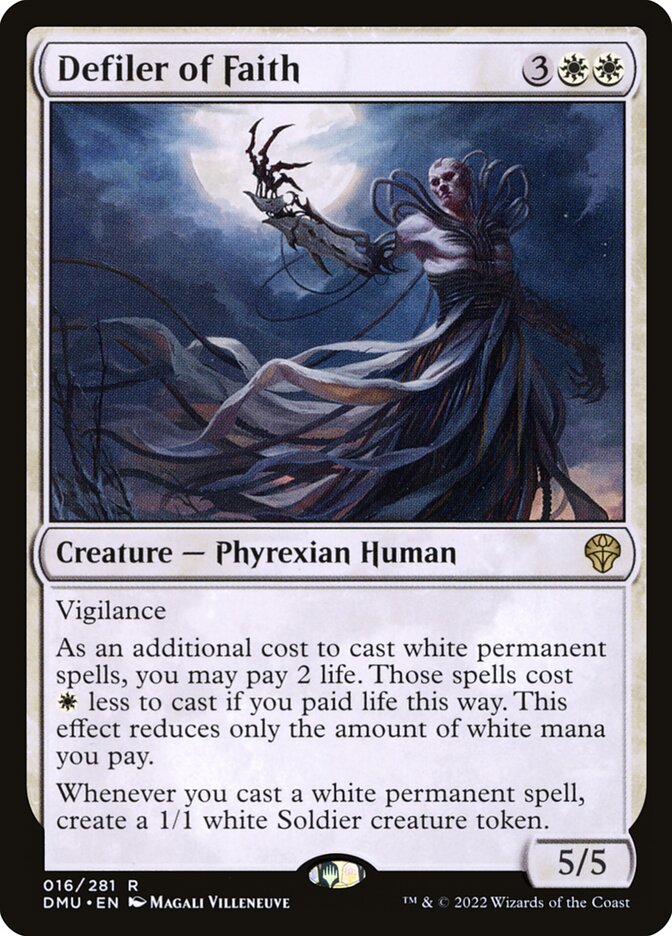 Profanador da Fé / Defiler of Faith - Magic: The Gathering - MoxLand
