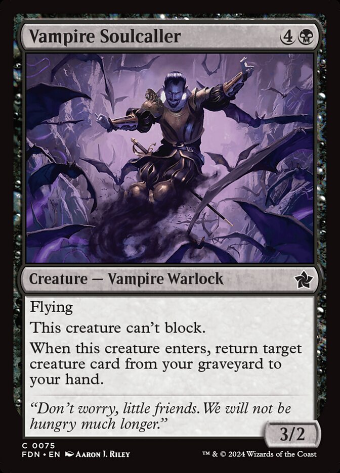 Convocador de Almas Vampiro / Vampire Soulcaller - Magic: The Gathering - MoxLand