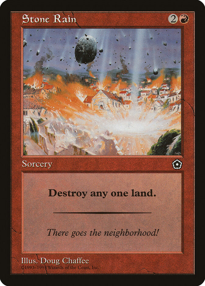 Chuva de Pedras / Stone Rain - Magic: The Gathering - MoxLand