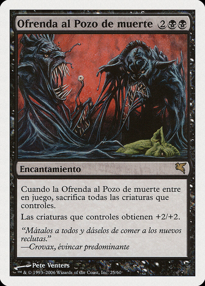 Oferenda do Fosso da Morte / Death Pit Offering - Magic: The Gathering - MoxLand