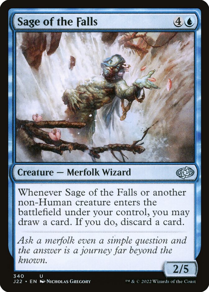 Sábio das Cataratas / Sage of the Falls - Magic: The Gathering - MoxLand