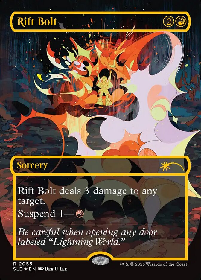 Raio da Fenda / Rift Bolt - Magic: The Gathering - MoxLand