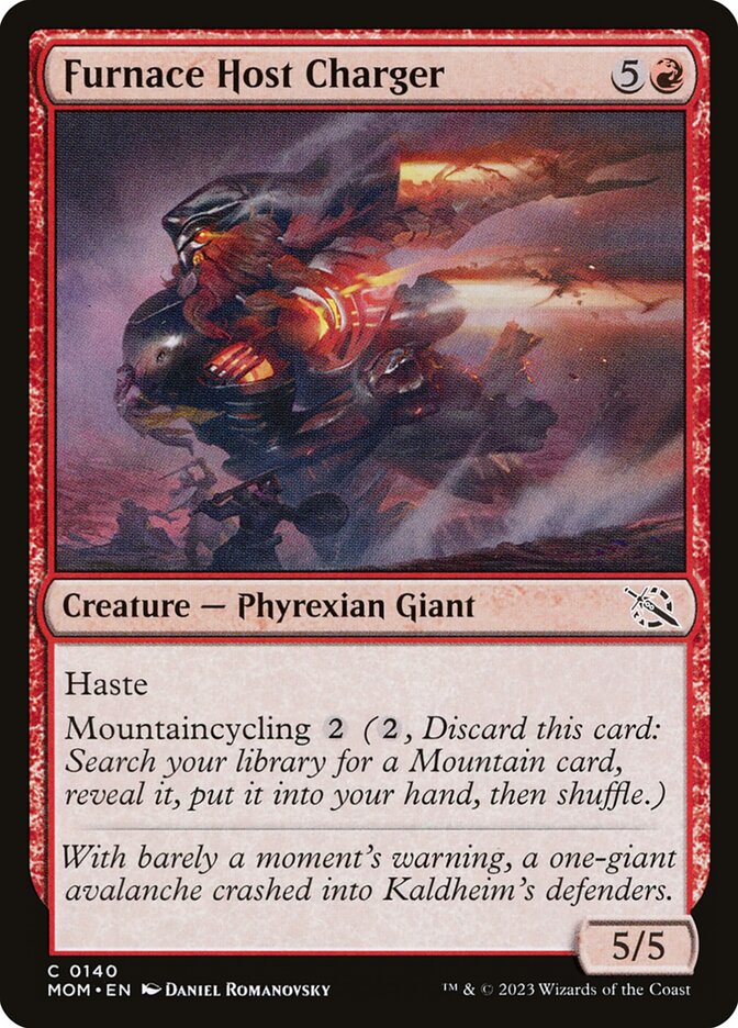 Atacante da Hoste da Fornalha / Furnace Host Charger - Magic: The Gathering - MoxLand