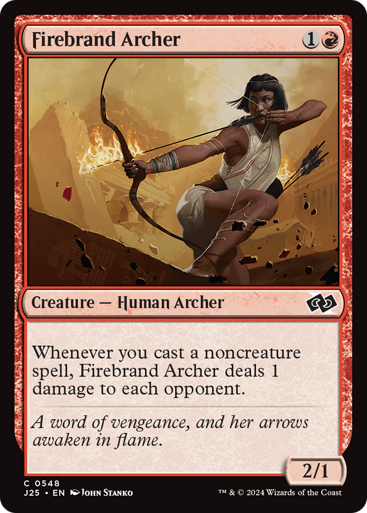 Arqueira Agitadora / Firebrand Archer - Magic: The Gathering - MoxLand