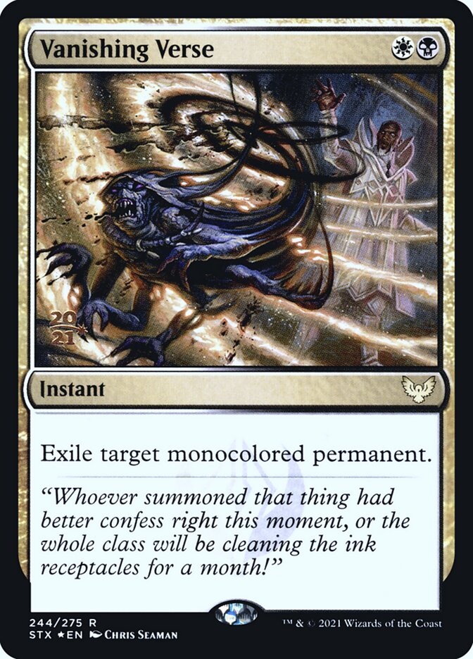 Verso Desvanecedor / Vanishing Verse - Magic: The Gathering - MoxLand