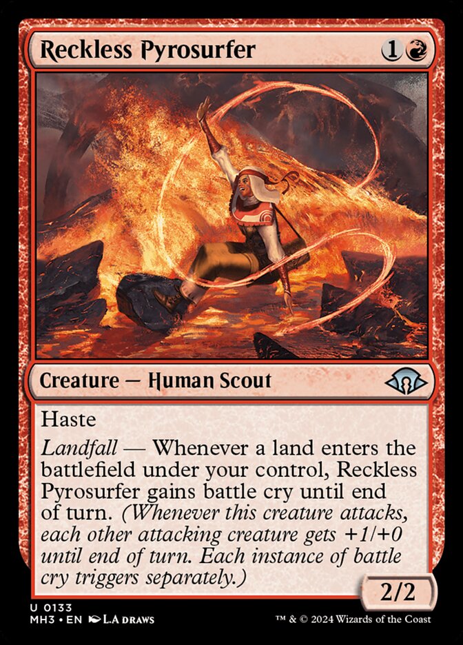Pirossurfista Imprudente / Reckless Pyrosurfer - Magic: The Gathering - MoxLand