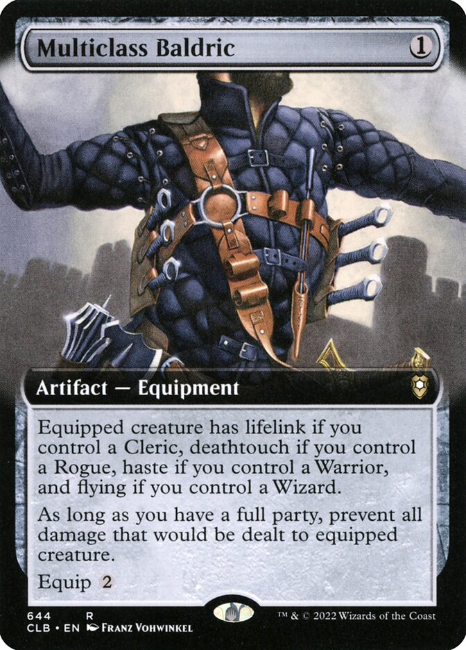 Talabarte Multiclasse / Multiclass Baldric - Magic: The Gathering - MoxLand