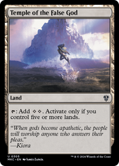 Templo do Falso Deus / Temple of the False God - Magic: The Gathering - MoxLand
