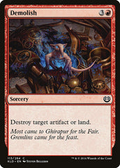 Demolir / Demolish - Magic: The Gathering - MoxLand