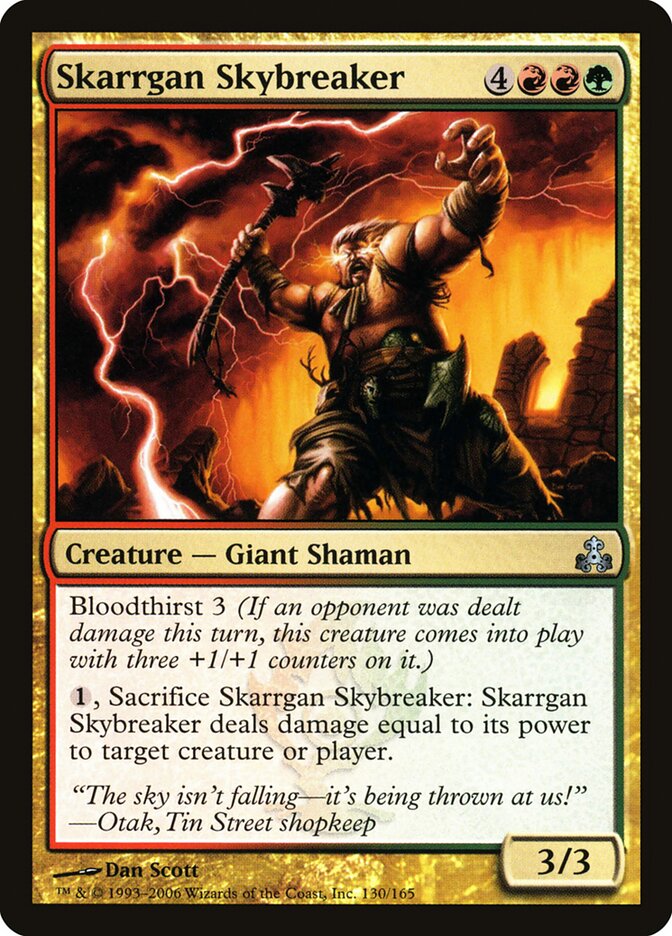 Rompe-Céu de Skarrgan / Skarrgan Skybreaker - Magic: The Gathering - MoxLand