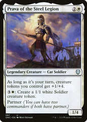 Prava da Legião de Aço / Prava of the Steel Legion - Magic: The Gathering - MoxLand