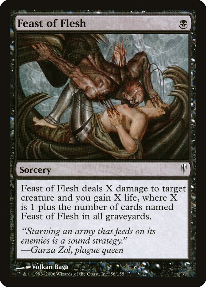 Banquete de Carne / Feast of Flesh - Magic: The Gathering - MoxLand