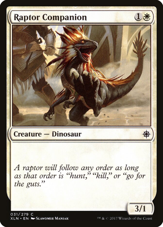 Companheiro Raptor / Raptor Companion - Magic: The Gathering - MoxLand