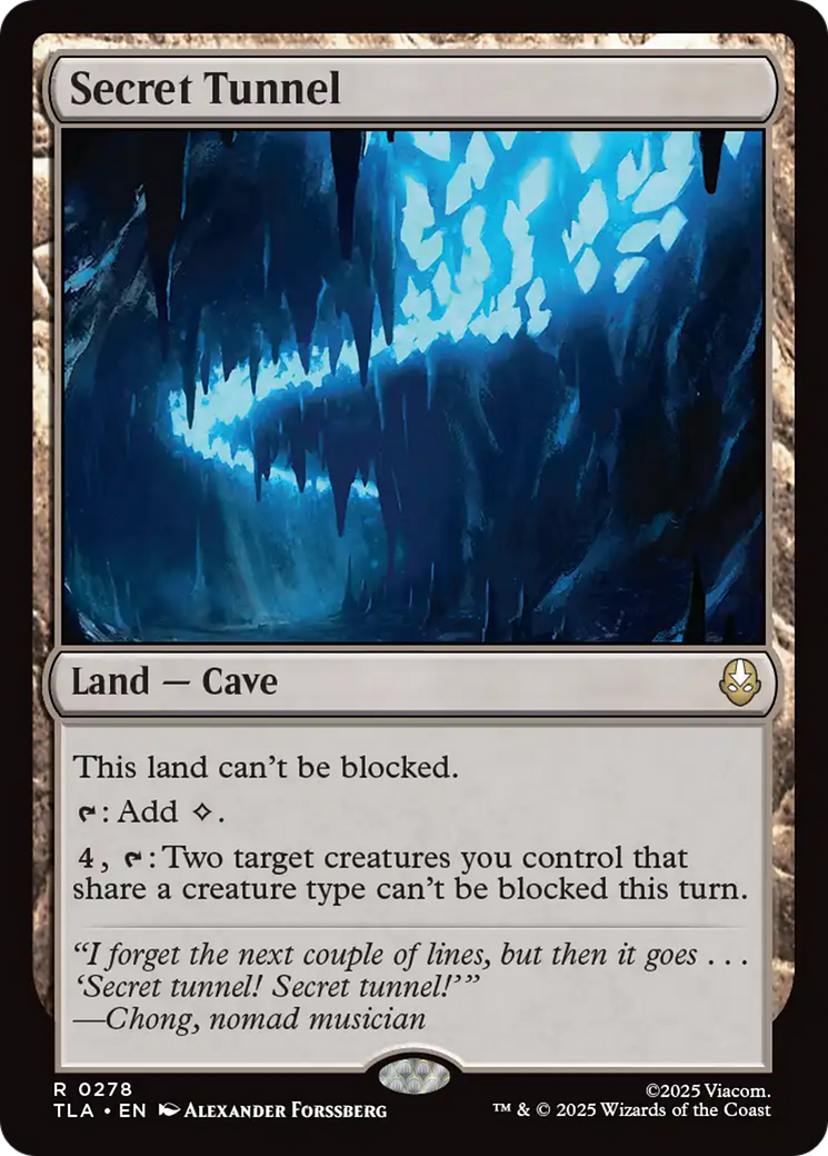 Túnel Secreto / Secret Tunnel - Magic: The Gathering - MoxLand