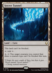 Túnel Secreto / Secret Tunnel - Magic: The Gathering - MoxLand