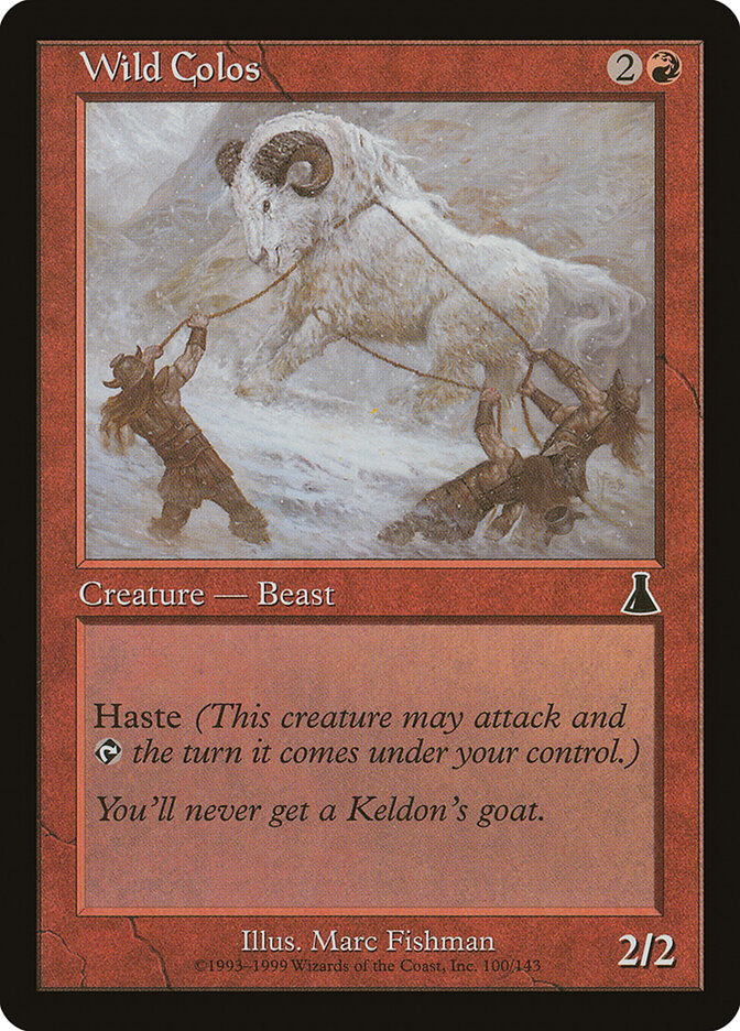 Colos Selvagem / Wild Colos - Magic: The Gathering - MoxLand