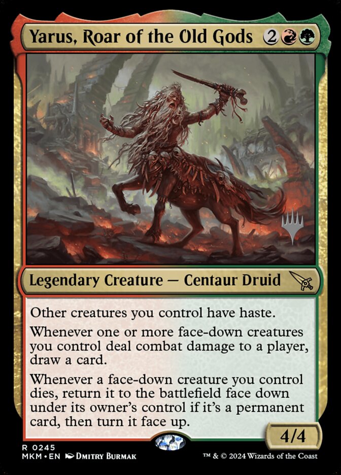 Yarus, Rugido dos Deuses Antigos / Yarus, Roar of the Old Gods - Magic: The Gathering - MoxLand