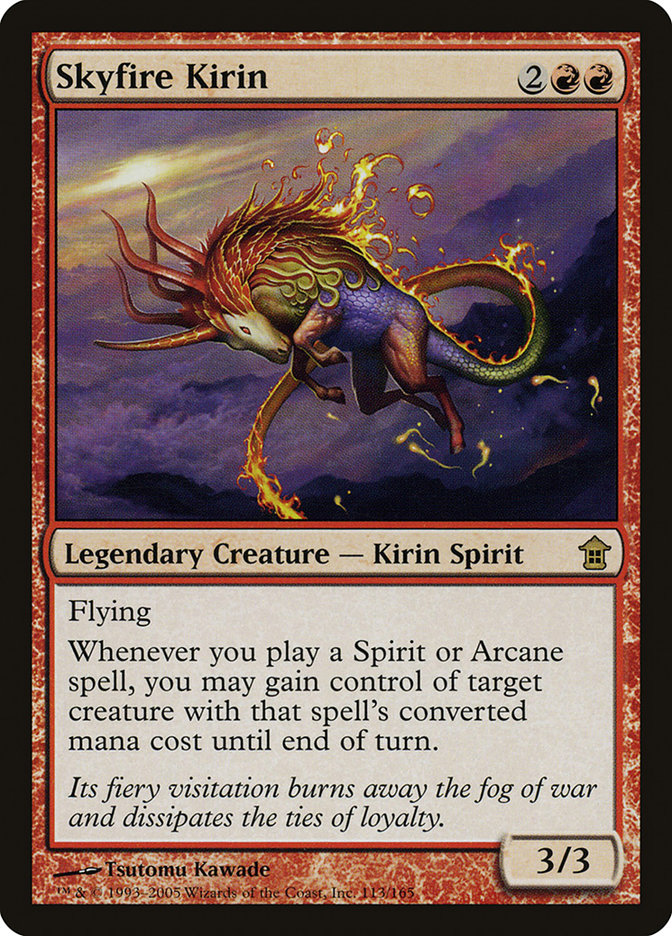 Kirin Fogo Celeste / Skyfire Kirin - Magic: The Gathering - MoxLand