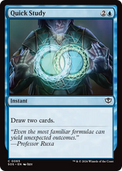 Estudo Rápido / Quick Study - Magic: The Gathering - MoxLand