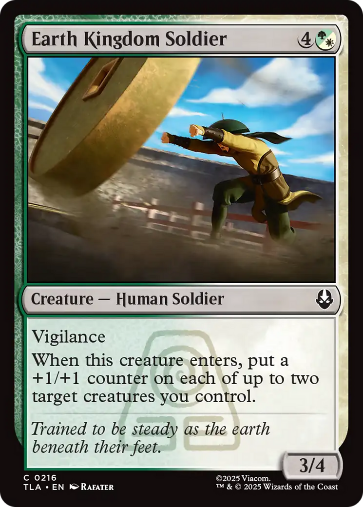Soldado do Reino da Terra / Earth Kingdom Soldier - Magic: The Gathering - MoxLand