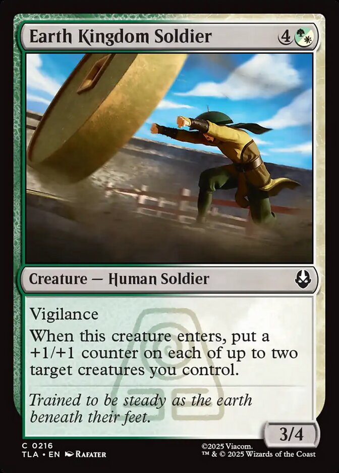 Soldado do Reino da Terra / Earth Kingdom Soldier - Magic: The Gathering - MoxLand