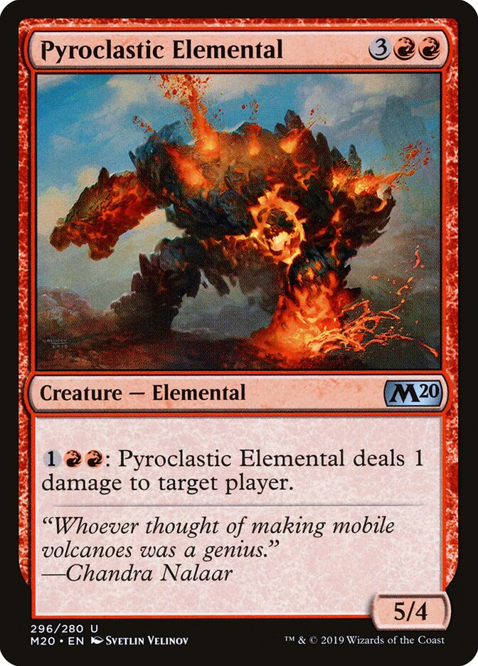 Elemental Piroclástico / Pyroclastic Elemental - Magic: The Gathering - MoxLand
