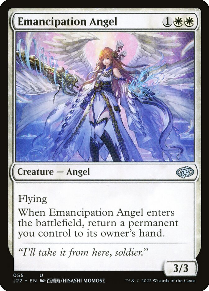 Anjo da Emancipação / Emancipation Angel - Magic: The Gathering - MoxLand
