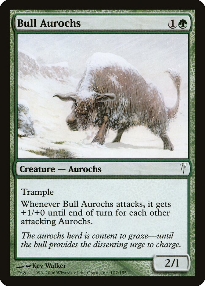 Auroque Touro / Bull Aurochs - Magic: The Gathering - MoxLand