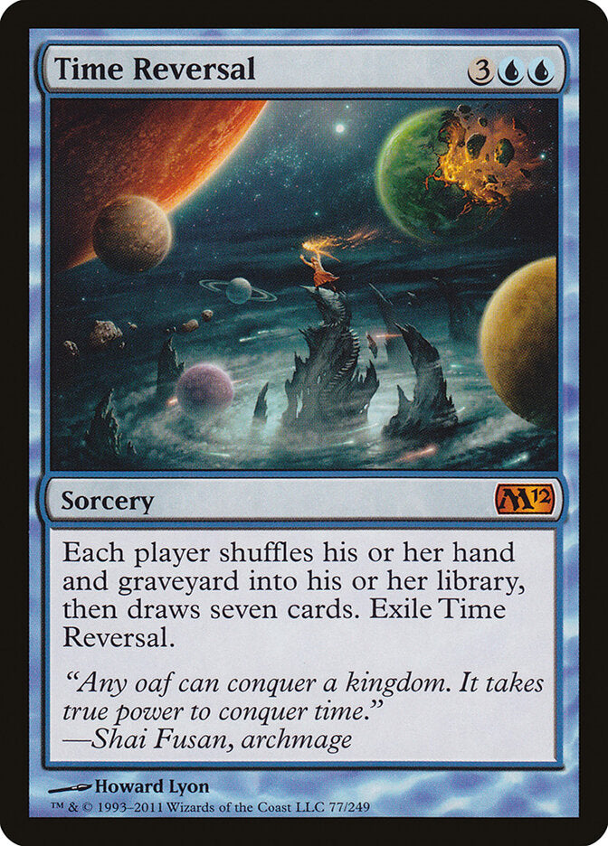 Reversão Temporal / Time Reversal - Magic: The Gathering - MoxLand