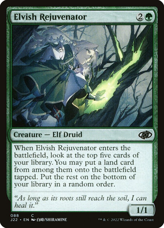 Rejuvenescedor Élfico / Elvish Rejuvenator - Magic: The Gathering - MoxLand