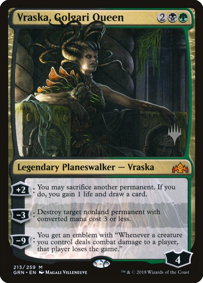 Vraska, Rainha Golgari / Vraska, Golgari Queen - Magic: The Gathering - MoxLand