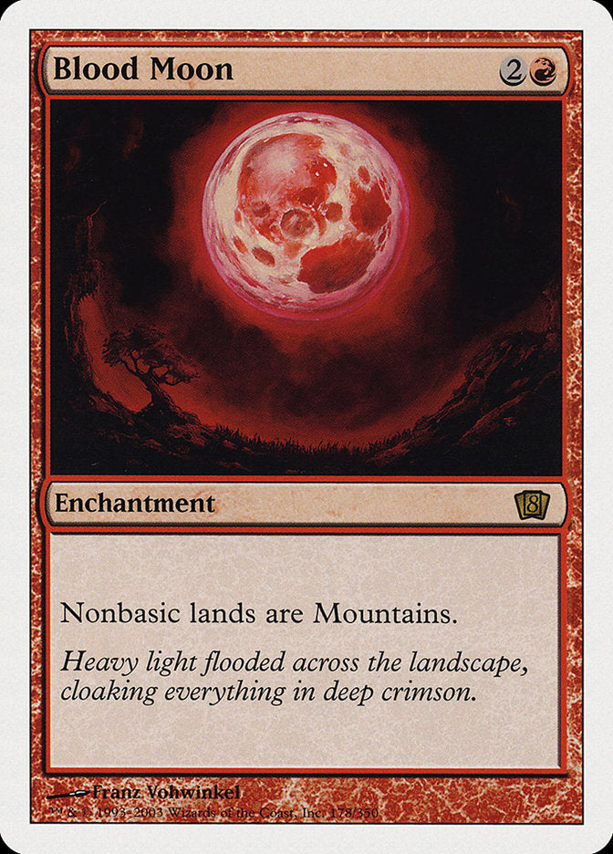 Lua Sangrenta / Blood Moon - Magic: The Gathering - MoxLand