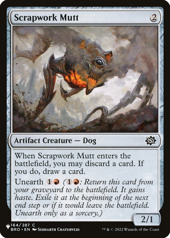 Vira-latas de Sucata / Scrapwork Mutt - Magic: The Gathering - MoxLand