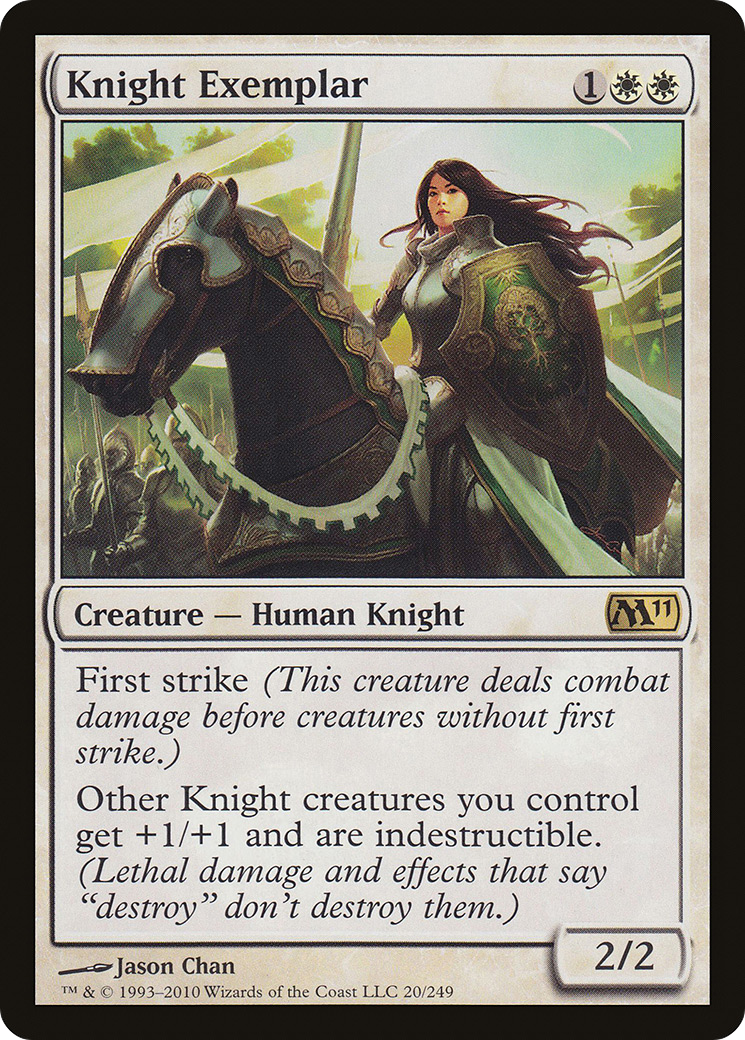 Exemplar Cavaleiro / Knight Exemplar - Magic: The Gathering - MoxLand