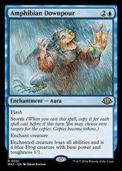 Aguaceiro Anfíbio / Amphibian Downpour - Magic: The Gathering - MoxLand