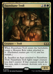 Trol Ruína dos Faunos / Faunsbane Troll - Magic: The Gathering - MoxLand