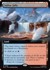 Cascata de Enxofre / Sulfur Falls - Magic: The Gathering - MoxLand