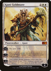 Ajani Juba D'ouro / Ajani Goldmane - Magic: The Gathering - MoxLand