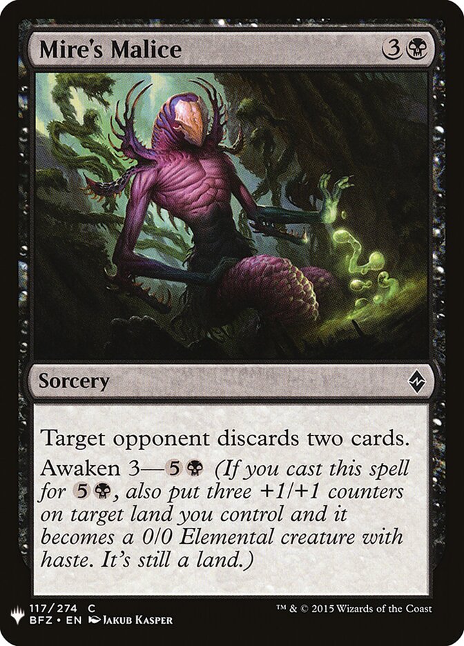 Maleficência do Lodo / Mire's Malice - Magic: The Gathering - MoxLand