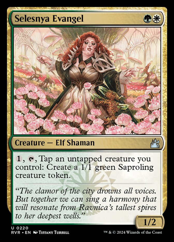 Missionária Selesnya / Selesnya Evangel - Magic: The Gathering - MoxLand